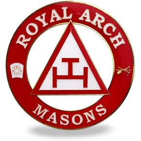 Masonic Royal Arch Auto Decal Freemason Car Emblem