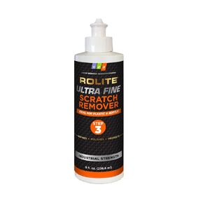 Rolite - RUFSR8z2PK Ultra Fine Scratch Remover (8 fl. oz.) for Plastic & Acrylic Surfaces Including Marine Strataglass & Eisenglass, Headlights, Aquariums 2 Pack in Kuwait