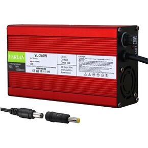 42V 4A Charger Used for 10S 36V Li-ion Battery Pack Aluminum Casing Output DC 5.5 * 2.1mm/5.5 * 2.5mm Connector in Kuwait