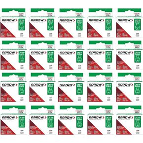 Arrow Fastener 215 Genuine JT21/T27 5/16-Inch Staples, 1,000-Pack (20)
