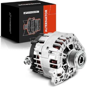 مولد A-Premium متوافق مع موديلات Nissan - Altima 07-13، Sentra 07-12، Rogue 11-13، Rogue Select 14-15، L4 2.5L - 110Amp 12V 6-Groove Clutch Pulley، استبدال # 23100JA02A، TG12C032، 23100JA02B