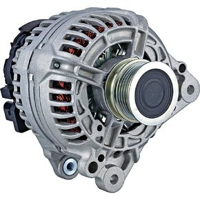 New DB Electrical 400-24222 Alternator Compatible With/Replacement For Volkswagen Golf 2010-2014, Jetta 2005-2001, Rabbit 2006-2009 0-124-525-062, 0-124-525-102, 07K-903-023A, 90-15-6478, 11254N