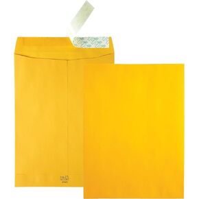 Quality Park High Bulk Catalog Envelope, 9 x 12 Inches, Kraft, Redi-Strip, Box of 250 (41420)