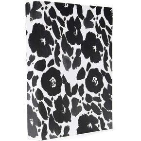 Gartner Studios Black & White Flower 3 Ring Binder (23351)