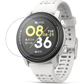 Compatible with Coros Pace 3/Pace 2 Screen Protector, 0.33mm Watch Tempered Glass Screen Film Protector, Made From Real Glass