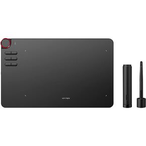 XPPen Deco 03 Wireless 2.4G Digital Graphics Drawing Tablet Drawing Pen Tablet with Battery-Free Passive Stylus and 6 Shortcut Keys (8192 Levels Pressure) 10x6 Inches