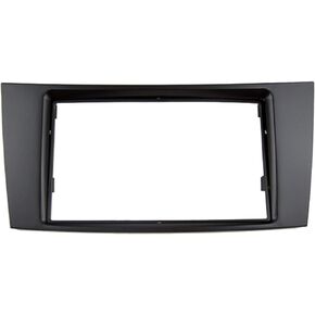 Car Dash Installation Trim Kit DVD Stereo Frame Radio Fascia for Mercedes-Benz E Class W211 2002-2009 CLS Class C219 2004-2010 CD Panel Dash Kit Double Din