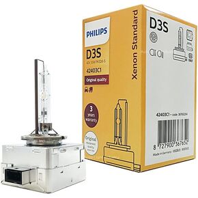 PHILIPS D3S 4300K XenStart OEM Replacement HID XENON Bulb 42403C1 35W DOT GERMANY - Pack of 1 by ALI