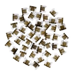 Conext Link ATMLP10-50 ATM Low Profile Fuse Nickle Plated 50 Pack (10 Amp) （14482）