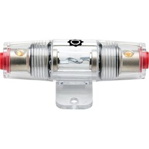 InstallGear 8/10 Gauge AWG in-Line AGU Fuse Holder with 100 Amp Fuse | for 8 Gauge or 10 Gauge Wire | Auto Parts, Automotive, Marine, Industrial | Inline Fuse Holders