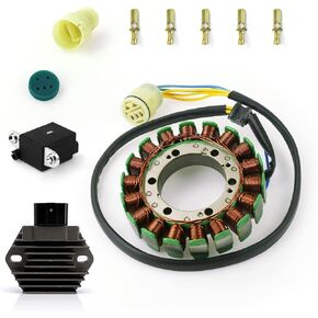 Regulator Rectifier Stator For HONDA Foreman 450 TRX450 TRX450ES TRX450S 4x4 1998-2001 Foreman 400 TRX400 TRX400FW 4x4 1995-2003 31120-HM7-014 31600-HM7-003