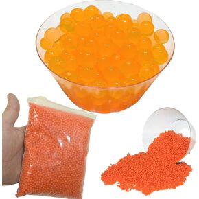 Water Beads for Vases Black 10x10g Bag Black Water Beads for Plants Non Toxic Black Wedding Decor Vase Filler Soak Water Gel Beads 8hrs In Water Makes 5 Gallon of 1/2" to 3/4" Black Water Balls Beads
