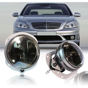 Fog Lights For 2007-2013 Mercedes Benz W204 C250 C300 C350 C63 C209 CLK350 CLK55 CLK63 W216 CL550 CL600 CL63 CL65 W164 ML320 ML450 ML550 ML63 w/AMG/Sport Pkg ONLY 1 Pair Yellow
