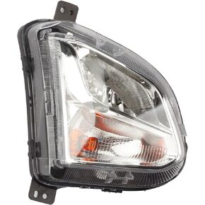 Dasbecan Front Fog Light Right Turn Signal Assembly with Bulbs Compatible With Chevy Equinox 2018 2019 2020 Chevorlet Right Passenger Side Fog Lamp 84226249 GM2592323 Bumper lamp