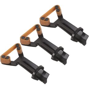 Milisten 3pcs Pool Cue Tools Billiard Supplies Practical Pool Cue Tip Clamp Pool Cue Tip Shaper Pool Cue Repair Kit Cue Tips for Pool Stick Match Cloche Eraser Skin Lightweight