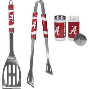 NCAA Siskiyou Sports Fan Shop Alabama Crimson Tide 2pc BBQ Set with Tailgate Salt & Pepper Shakers One Size Team Color