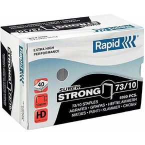 Rapid 24890800 1/2-Inch 73 Series Staples for Stapling Pliers with HD31, 5000 Per Box