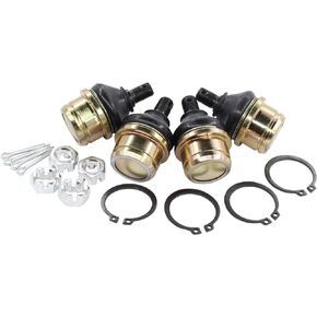 NewYall Pack of 4 Lower and Upper Ball Joints for Honda