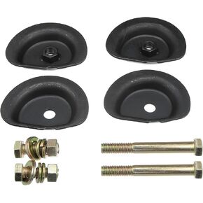ACROPIX Car Rear Coil Spring Retainer Kit Replacement Fit for Chevy C10 C20 Pickup - Pack of 1 Black