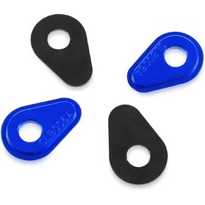 Turn Signal Adapters Spacers for Front or Rear Stalk Type Indicators for MT01 MT03 MT25 MT07 MT10 MT09 FZ07 FZ09 TENERE 700 TRACER 900 FJ09 YZF R1 R3 R6 R7 R9 R15 R25 XSR700 XSR900 Tmax 530 Black