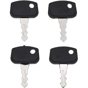 4PCS Ignition Key 68920 PL50168920 for Kubota BX25 BX1860 BX2350 BX2370 BX2660 GR F ZR ZD RTV500 RTV900 RTV1400 RTV Series Tractor