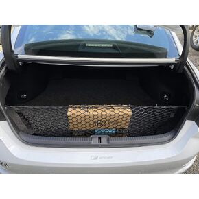 Envelope Style Trunk Cargo Net Black for Lexus ES 2019-2024 - Car Accessories - Premium Trunk Organizers and Storage - Cargo Net for Sedan - Vehicle Carrier Organizer for Lexus ES