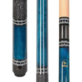 ASKA L9 Billiard Pool Cue, 58" Hard Rock Canadian Maple, Irish Linen Wrap, 13mm Hard Leather Tip