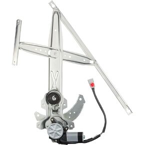 NPAUTO Front Driver Side Power Window Regulator with Motor Assembly Replacement for 1996 1997 1998 1999 2000 Honda Civic Coupe Hatchback 2-Door, Left, 741-737