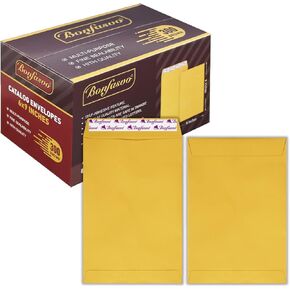 300 Pack 9x12 Brown Catalog Envelopes Peel & Seal Security Mailing Envelopes 120GSM Kraft Paper self Seal Envelopes for Invitations Papers Photos Documents Pictures Papers Files