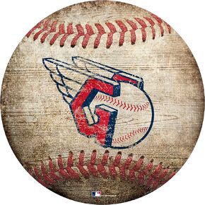 Guardians 12" Baseball Shaped Sign
