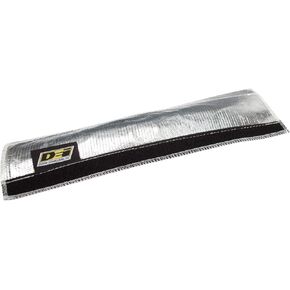 Design Engineering 010488 Oil Cooler Line Heat Shroud for C7 Corvette Z06, 2" - 2.5" x 18",Multi