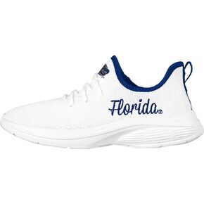 حذاء رياضي نسائي من FOCO Florida Gators NCAA بنعل متوسط ​​أبيض - 8