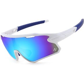 Karsaer Vision Sports Cycling Sunglasses for MTB BMX,Mountain Bike Shield Visor Baseball Running Glasses