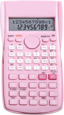 Scientific Calculators, 12 Digit Multi Functional Pink Calculator for Students, Teachers, Business Professionals, School Supplies, Gifts (Pink) in Saudi Arabia