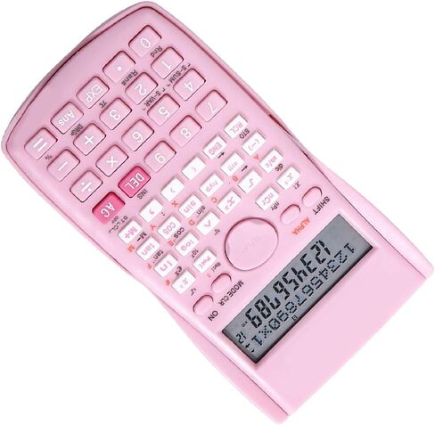 Scientific Calculators, 12 Digit Multi Functional Pink Calculator for Students, Teachers, Business Professionals, School Supplies, Gifts (Pink) in Saudi Arabia