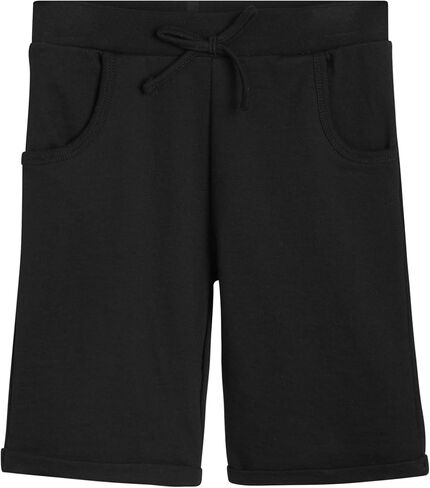 شورت رياضي للفتيات - عبوة من 2 شورت French Terry (المقاس: 7-16) in Kuwait