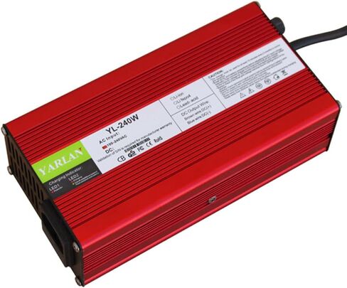 42V 4A Charger Used for 10S 36V Li-ion Battery Pack Aluminum Casing Output DC 5.5 * 2.1mm/5.5 * 2.5mm Connector in Kuwait