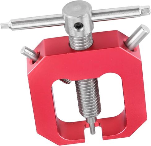 أداة سحب ترس المحرك، أداة إزالة ترس ترس من الفولاذ المقاوم للصدأ، أداة احترافية لإزالة سحّاب ترس ترس المحرك العالمي لجزء ترقية RC ملحق نموذج السيارة (أحمر) in Kuwait