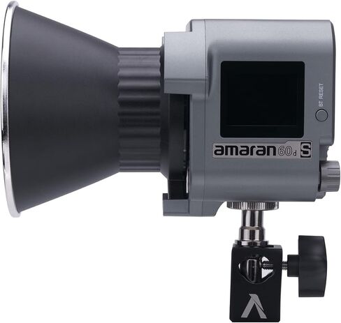 إضاءة فيديو Aputure amaran 60dS، إضاءة استوديو amaran 60d، ضوء نهاري COB بقدرة 60 وات، ضوء فيديو LED من مصدر نقطة التثبيت، التحكم في التطبيقات، إضاءة التصوير الفوتوغرافي (amaran 60dS) in Saudi Arabia