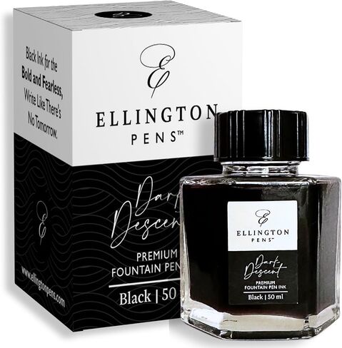 زجاجة حبر فاخرة - مكملة لأقلام إلينجتون نافورة 50 مل in Kuwait