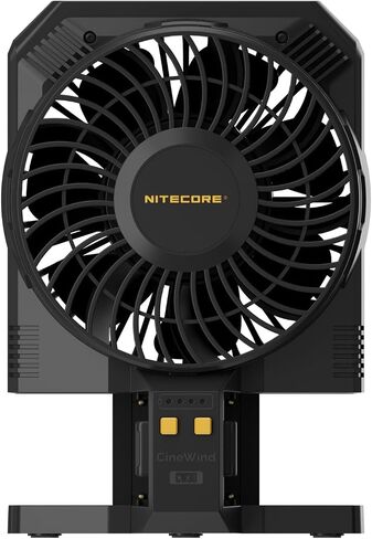 منفاخ شعر محمول من Nitecore CineWind CW30، سرعة رياح تبلغ 46 كم/ساعة، مع رياح قابلة للتعديل بـ 10 مستويات، مدعومة ببطاريات NP-F، واجهة توسيع متعددة الاستخدامات، نظام أمان مدمج in Kuwait