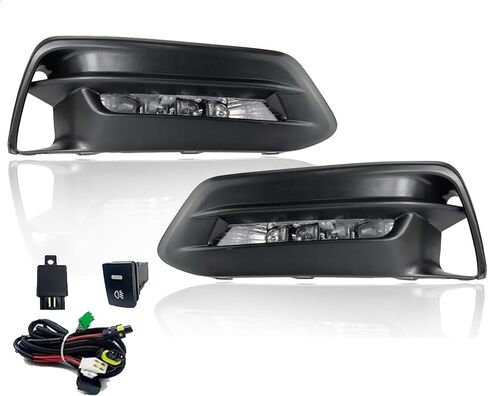 مجموعة مصابيح الضباب LED مناسبة لـ 2018 2019 2020 Honda Accord Sedan مجموعة مصابيح القيادة مع مفتاح وتسخير in Kuwait