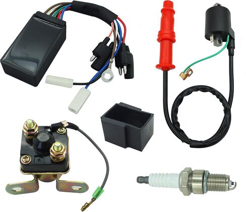 CDI Box fit for Polaris Sportsman 500 1996-2002,for Polaris Big Boss Magnum Worker Ranger 500 ATV with Ignition Coil&Starter Solenoid Relay Spark Plug in Saudi Arabia