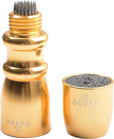 مجموعة ملحقات عصا البلياردو 3 في 1 لإصلاح السنوكر وأداة تشكيل عصا البلياردو (ذهبي) in Kuwait