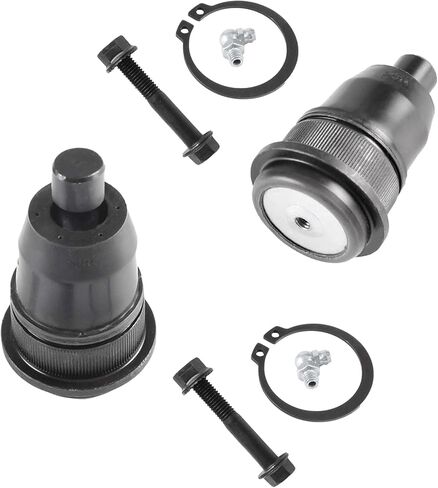 ASUPRICOS 4pcs Ball Joint Kit for 2002-2009 Buick Rainer/Chevy SSR Trailblazer Ext/GMC Envoy XL XUV/Isuzu Ascender/Saab Bravada 9-7X, Front Upper and Lower Ball Joints in Saudi Arabia