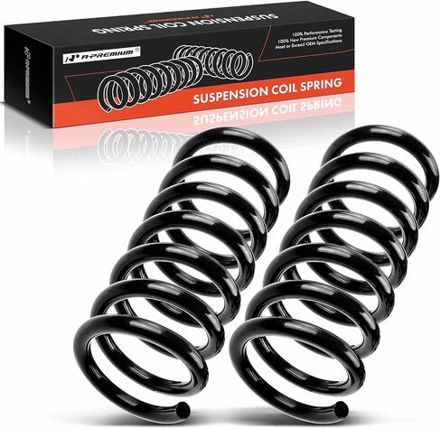 A-Premium 2Pcs Rear Left and Right Suspension Coil Springs Set Compatible with Chevrolet Traverse & GMC Acadia Limited & Buick Enclave & Saturn Outlook, Driver and Passenger Side in Saudi Arabia