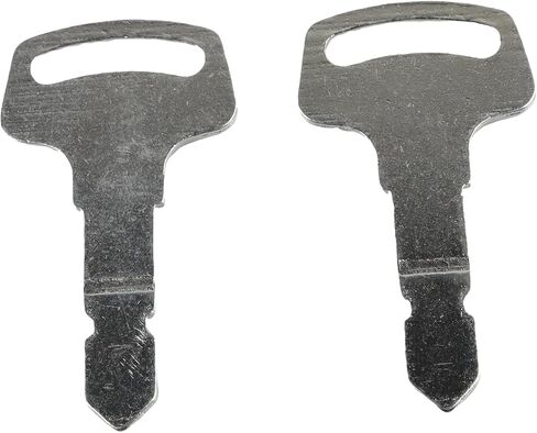 2PCS Ignition Keys 15248-63700 Compatible with Kubota B Series Tractor Case & New Holland T1010 T1030 T1110 T1510 T1520 T1530 in Saudi Arabia