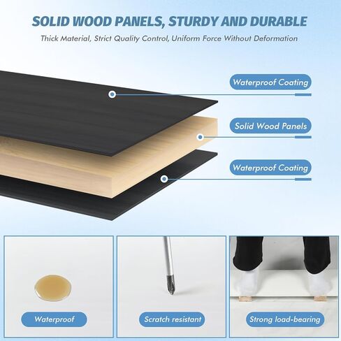DIY Floating Shelves for Wall, Combinable Shaped Wooden Wall Floating Shelves, Rustic Wood Shelves for Wall Storage, for Bathroom Decoration, Bedroom, Living Room, Kitchen, Office (Black) in Saudi Arabia