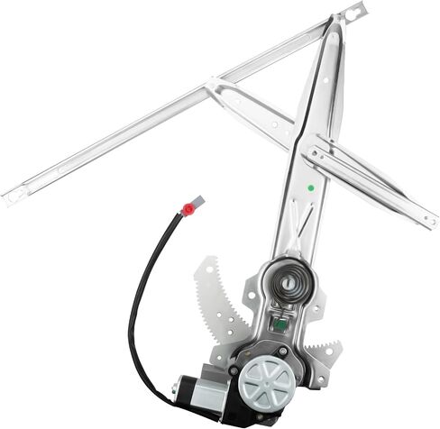 NPAUTO Front Driver Side Power Window Regulator with Motor Assembly Replacement for 1996 1997 1998 1999 2000 Honda Civic Coupe Hatchback 2-Door, Left, 741-737 in Saudi Arabia