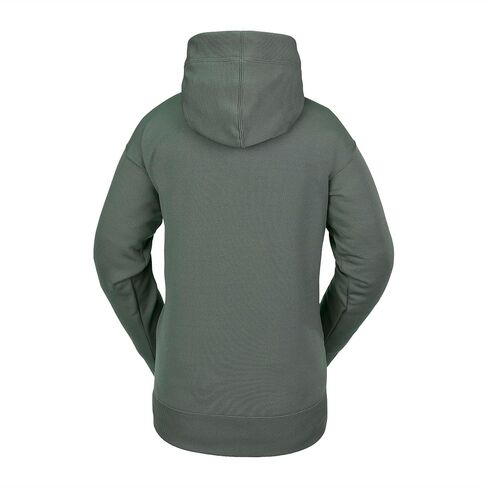 Volcom Women's Standard Riding Hydro Hoodie Fleece Snowboard Ski Sweatshirt, Eucalyptus S4 in Saudi Arabia